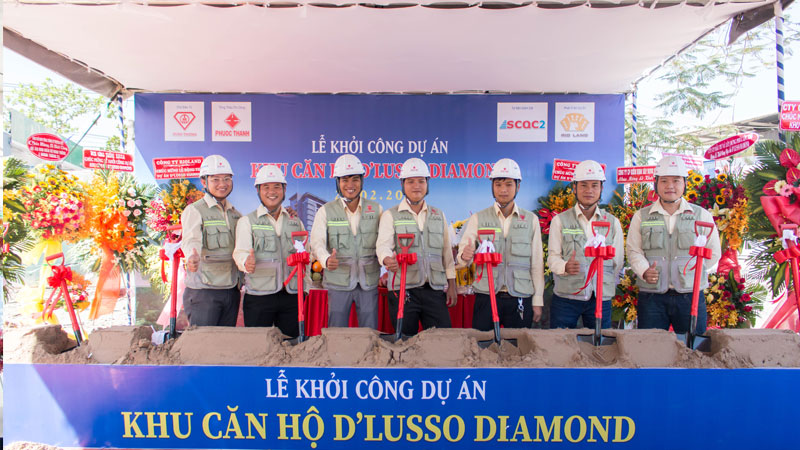 Lễ Khởi công dự án khu căn hộ dự án D’Lusso Diamond