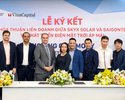 VinaCapital arm sets up solar power JV with industrial parks developer SAIGONTEL