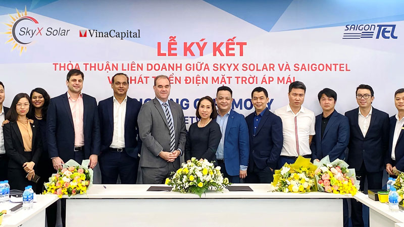 VinaCapital arm sets up solar power JV with industrial parks developer SAIGONTEL