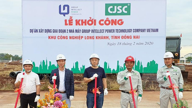CJSC tổ chức lễ khởi công xây dựng giai đoạn 2 nhà máy GIPT Việt Nam