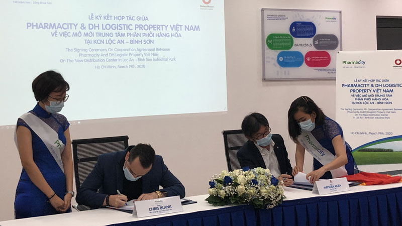 Pharmacity hợp tác với DH Logistic Property Việt Nam mở trung tâm phân phối hàng hóa 10.000m2