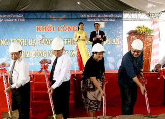 Khởi công cụm công nghiệp Xây Đá B