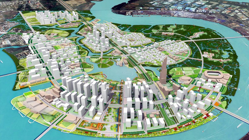 Thủ Thiêm: Hàng loạt dự án sắp khơi thông