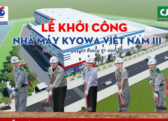 CJSC khởi công nhà máy KYOWA Việt Nam III