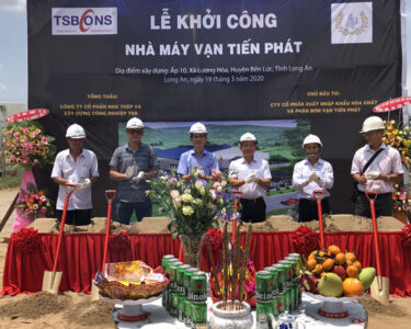 Lễ khởi công công trình nhà máy Vạn Tiến Phát