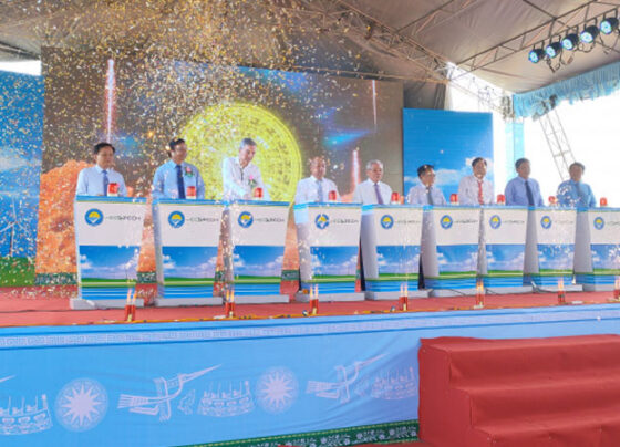 khởi công Dự án Điện gió