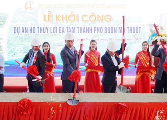Khởi công Dự án Hồ thủy lợi Ea Tam TP. Buôn Ma Thuột