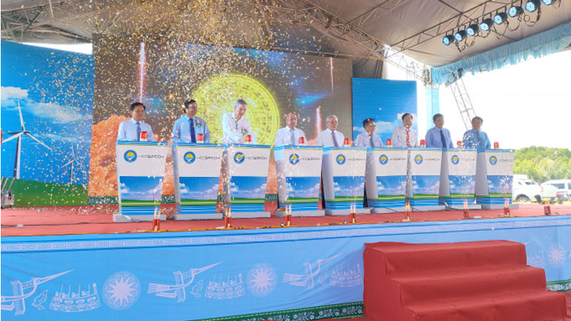 Công ty TNHH Điện gió Quốc Vinh khởi công Dự án Điện gió 129 MW tỉnh Sóc Trăng