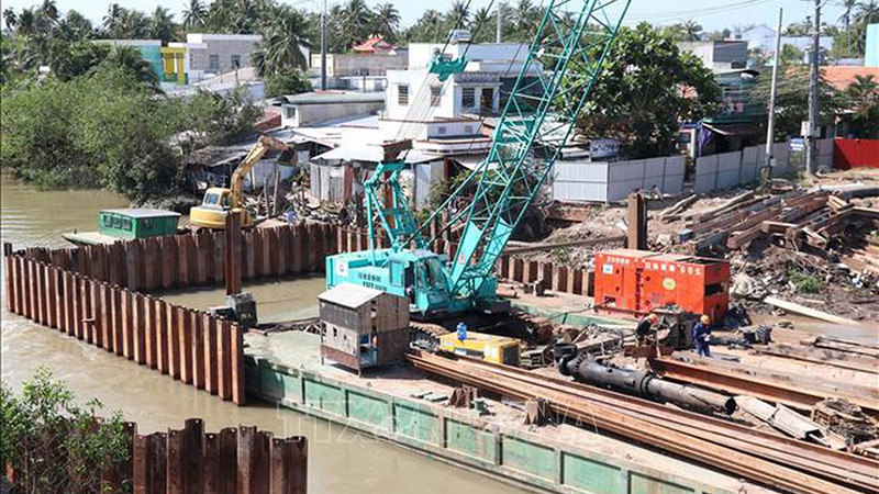 Tái khởi động Dự án Quản lý nước Bến Tre: Sắp mời thầu nhiều gói lớn