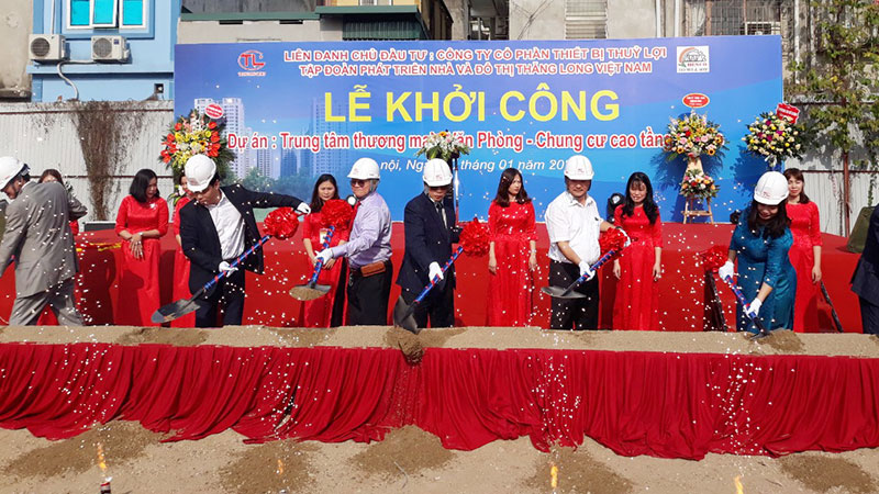 Lễ ký kết hợp đồng và khởi công dự án TTTM Hesco