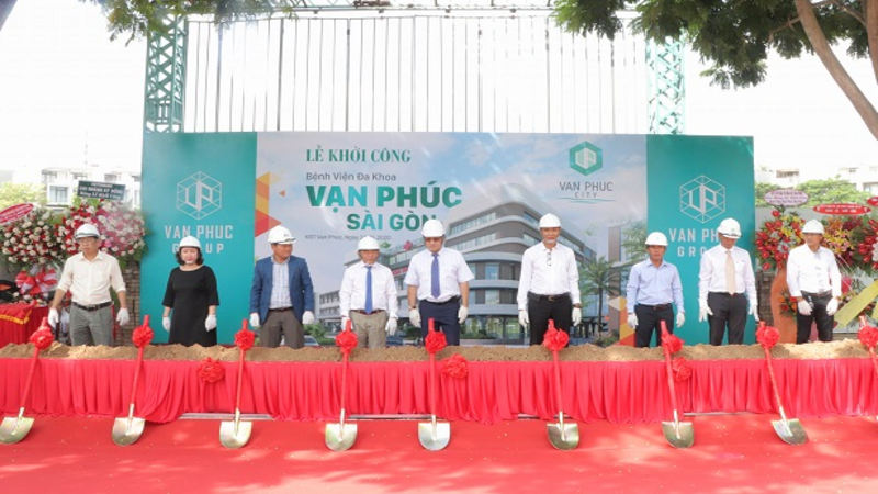 Khởi công Bệnh viện Vạn Phúc – Sài Gòn tại Van Phuc City
