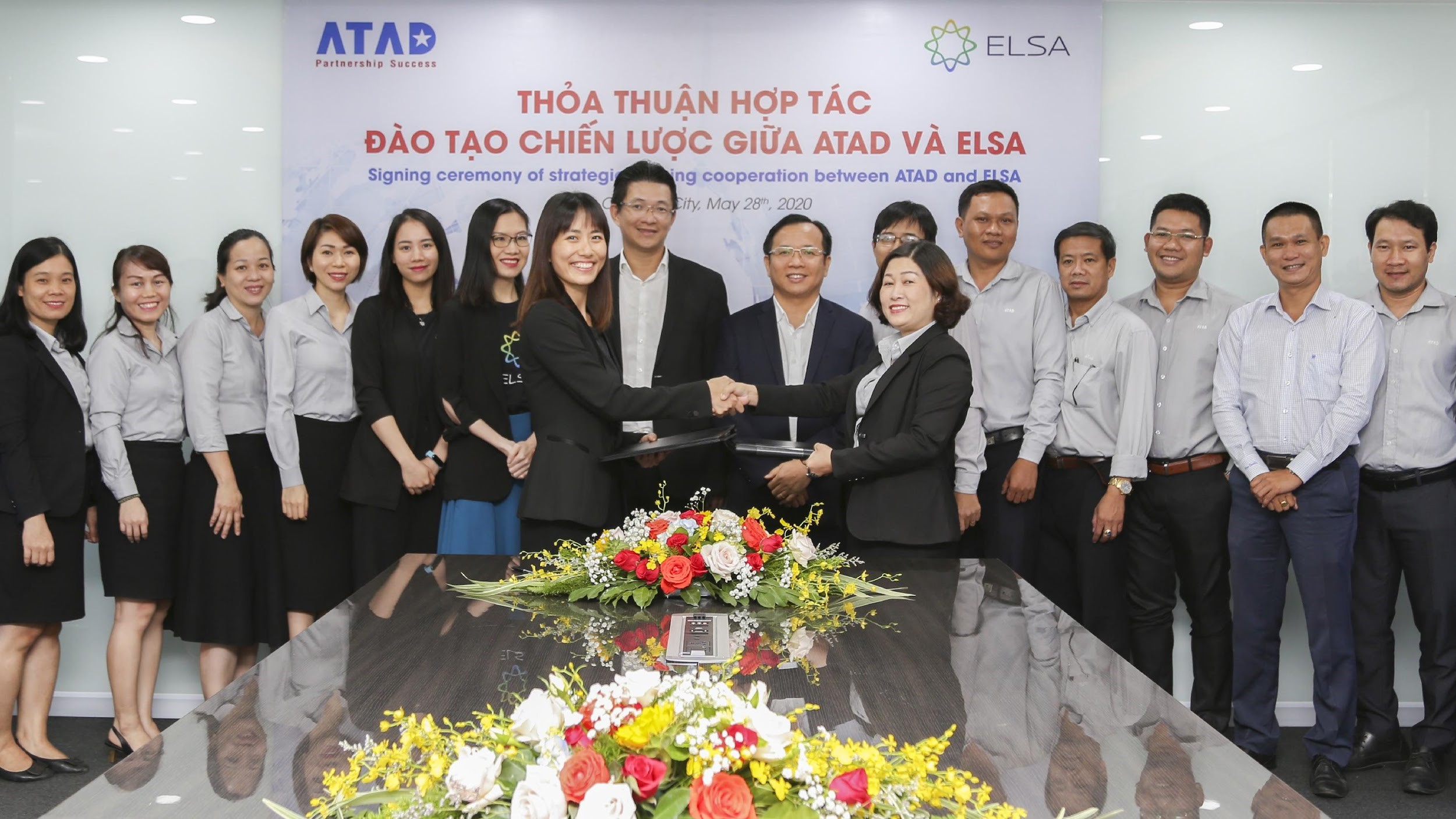 ATAD ký kết đào tạo chiến lược cùng Elsa Speak