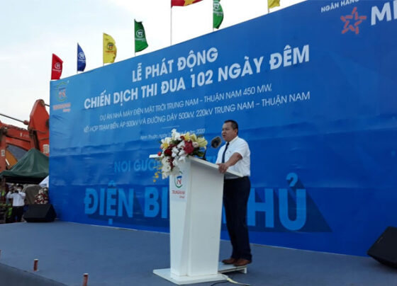 Trungnam Group khởi công xây dựng dự án điện mặt trời lớn nhất Việt Nam