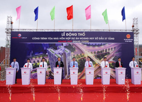 TCH: Khởi công dự án mới Hoang Huy Grand Tower tại Hải Phòng