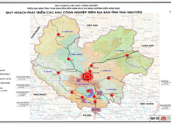 Khu công nghiệp Sông Công II hoàn thành lắp đặt nhiều hạng mục quan trọng
