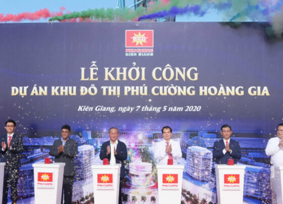 Khởi công dự án khu đô thị Phú Cường Hoàng Gia