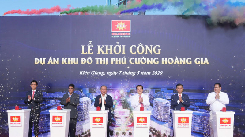 Khởi công dự án khu đô thị Phú Cường Hoàng Gia