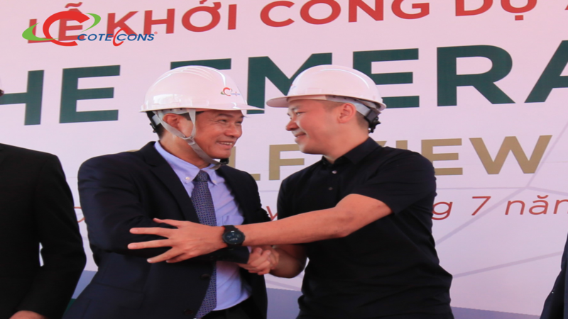 Coteccons khởi công dự án The Emerald Golf View