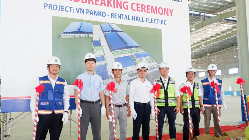 Khởi công dự án VN PANKO – RENTAL HALL ELECTRIC
