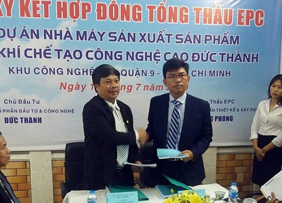 Dự án Nhà máy sản xuất sản phẩm Cơ khí chế tạo công nghệ cao Đức Thành