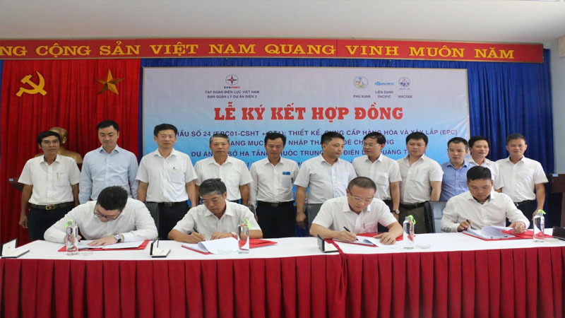 Tập đoàn Thái Bình Dương ký hợp đồng EPC dự án Nhà máy Nhiệt điện Quảng Trạch 1