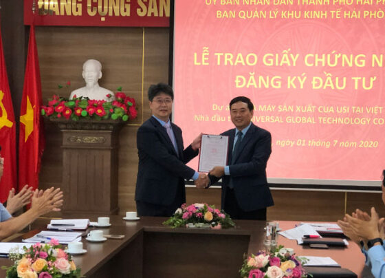 Hải Phòng có thêm dự án sản xuất thiết bị điện tử 200 triệu USD