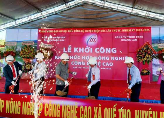Khởi công dự án Khu phức hợp nông nghiệp công nghệ cao tại Hiệp Đức
