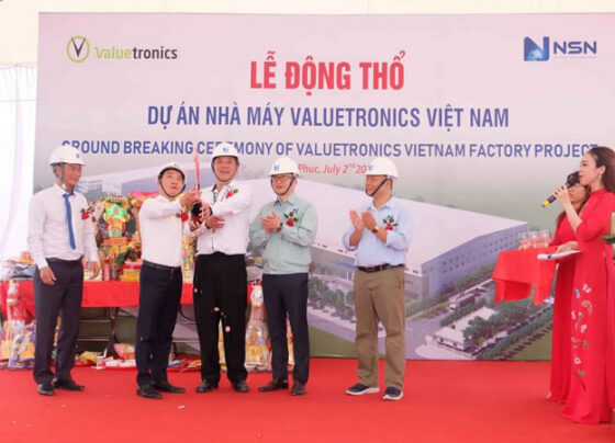 Lễ động thổ dự án Nhà máy Valuetronics Việt Nam