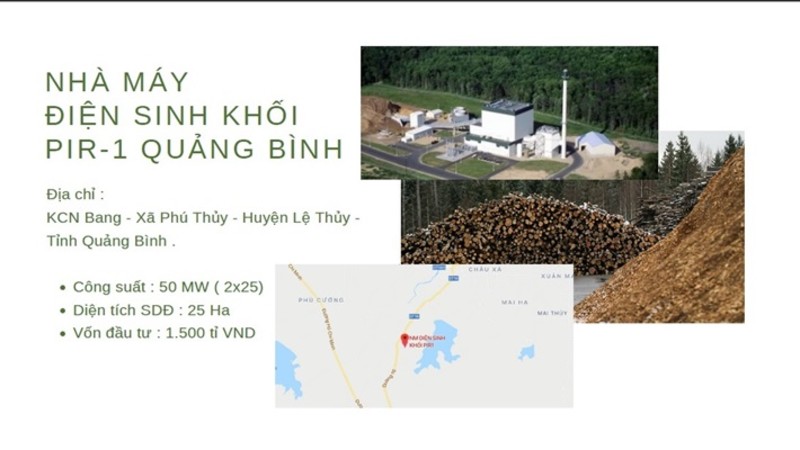 Triển khai khảo sát Dự án Nhà máy điện sinh khối PIR-1 Quảng Bình