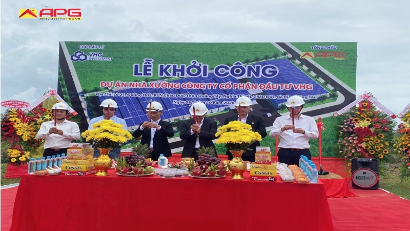 Lễ khởi công dự án VHG01