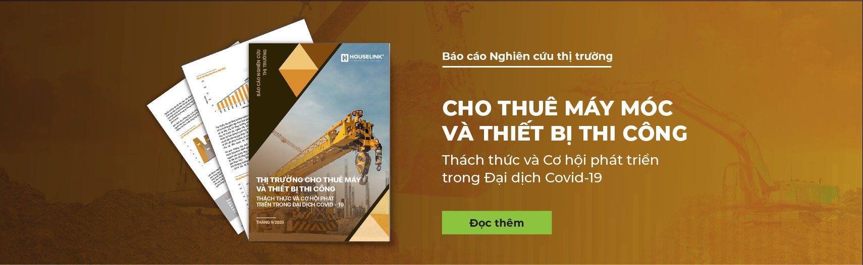 Báo cáo Nghiên cứu thị trường Cho thuê Máy và Thiết bị thi công