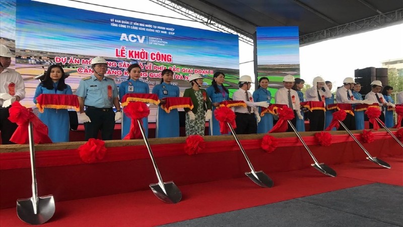 Đà Nẵng: Khởi công xây dựng mở rộng sân đỗ máy bay về phía Bắc giai đoạn 2