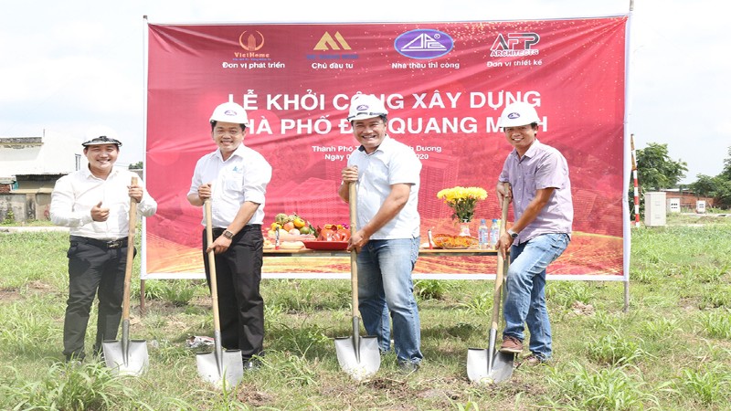 Alva Plaza: Lễ khởi công xây dựng nhà phố Đại Quang Minh