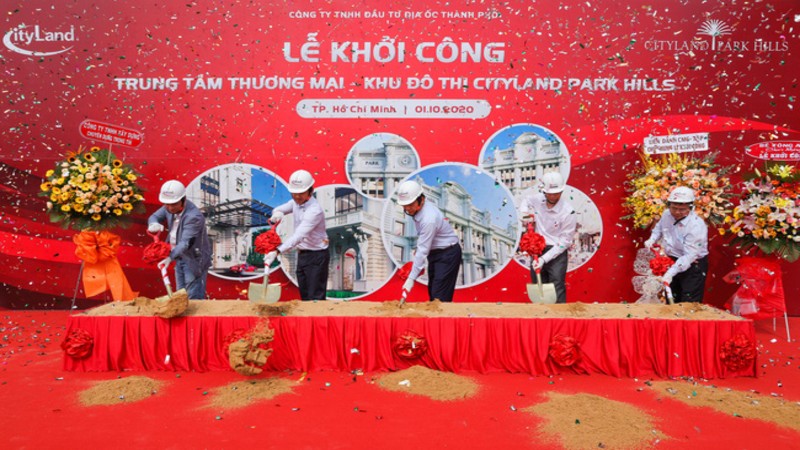 CityLand khởi công trung tâm thương mại quy mô 13.000 m2