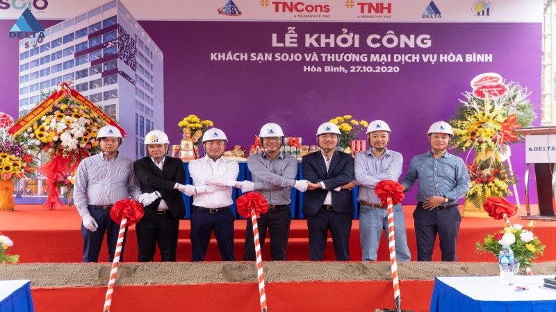 DELTA Group khởi công dự án Khách sạn SOJO Hòa Bình