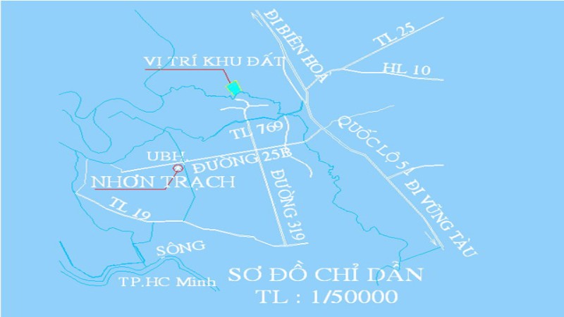 Indesco muốn điều chỉnh qui hoạch khu dân cư hơn 52 ha tại Nhơn Trạch
