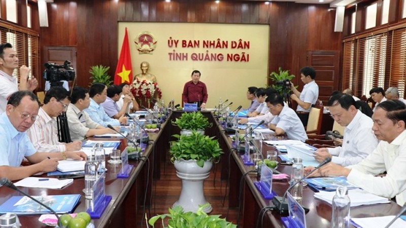 Chủ tịch UBND tỉnh Đặng Văn Minh làm việc với Tập đoàn Hòa Phát