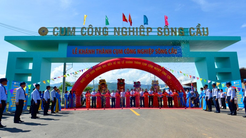 Công ty Yến sào Khánh Hòa tổ chức Lễ Khánh thành Cụm Công Nghiệp Sông Cầu
