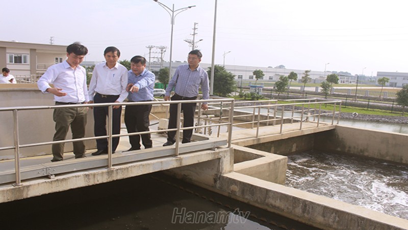 UBND tỉnh kiểm tra tiến độ đầu tư xây dựng KCN Đồng Văn IV và Dự án nhà máy sản xuất màn hình LCD-Qisda Việt Nam