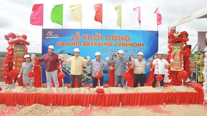 Japfa: Xây dựng trại heo thịt quy mô 48.000 con tại Bình Phước