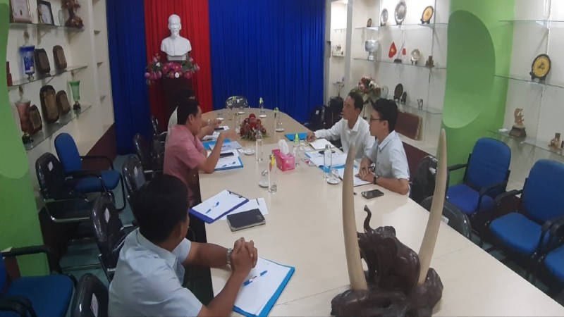 Tiếp công ty Hana Jonghap Vina đến An Giang tìm hiểu đầu tư Nhà máy điện mặt trời