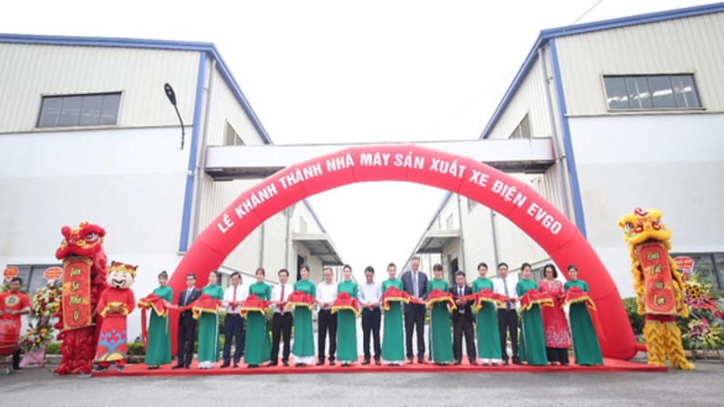 Tập đoàn Sơn Hà tổ chức lễ khánh thành nhà máy sản xuất xe điện EVgo tại Bắc Ninh