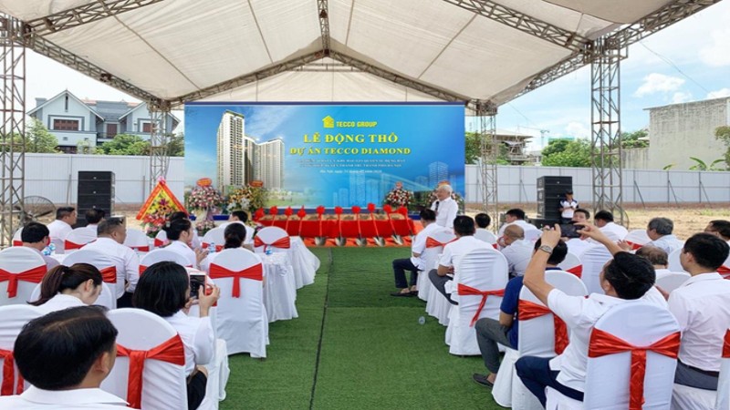 Tecco Diamond khởi công trong bối cảnh nguồn cung khan hiếm