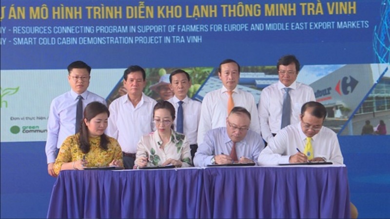Trà Vinh khởi công dự án kho lạnh thông minh, tìm đầu ra cho nông sản