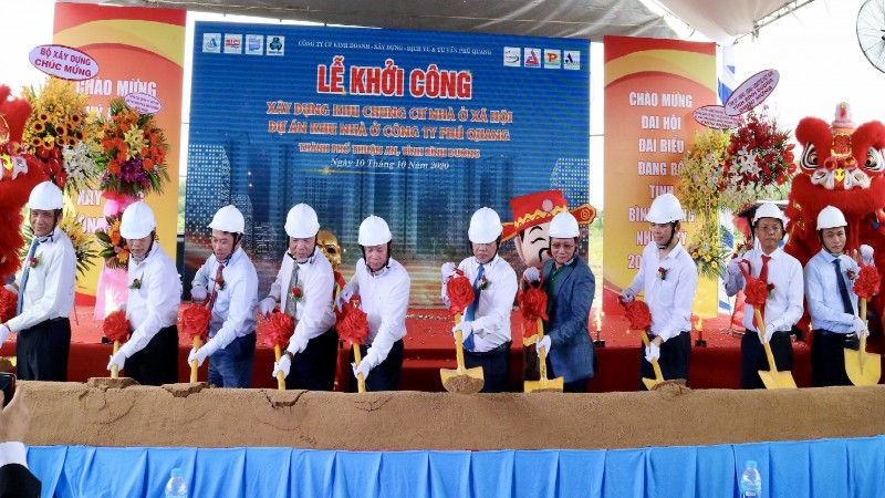 Khởi công xây dựng 3200 căn nhà ở xã hội tại thành phố Thuận An
