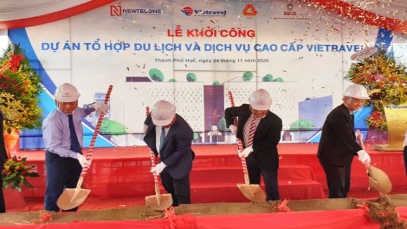 Vietravel khởi công xây dựng dự án “Tổ hợp du lịch và dịch vụ cao cấp” tại Huế