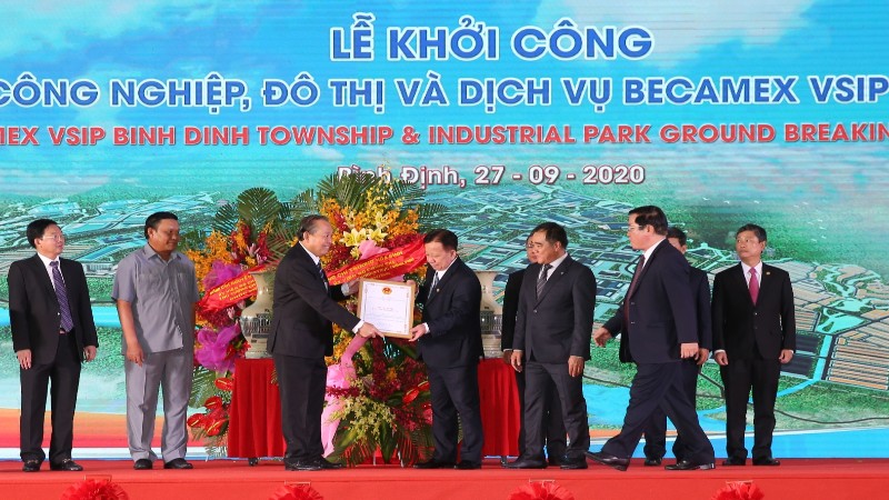 Gần 19.400 tỉ đồng và 9 triệu USD đầu tư vào Bình Định trong 10 tháng năm 2020