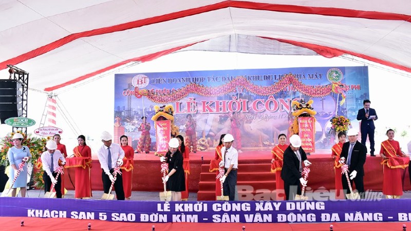 Khởi công xây dựng dự án Khu du lịch Nhà Mát Bạc Liêu