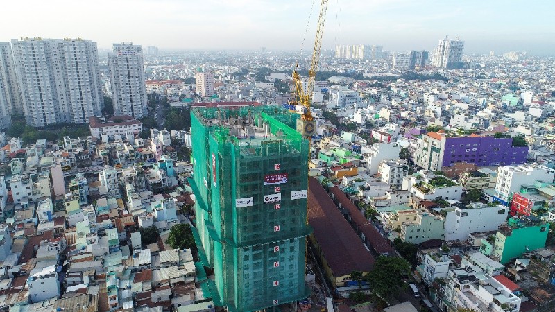 Lễ cất nóc dự án Căn hộ cao cấp Saigon Asiana