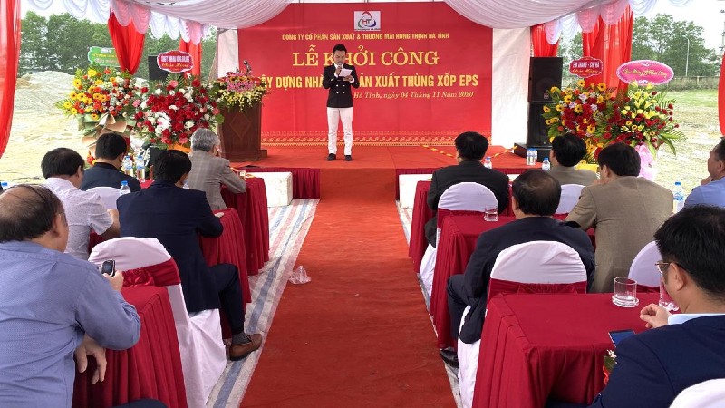 Khởi công dự án Nhà máy sản xuất thùng xốp – EPS tại Cụm Công nghiệp Nam Hồng